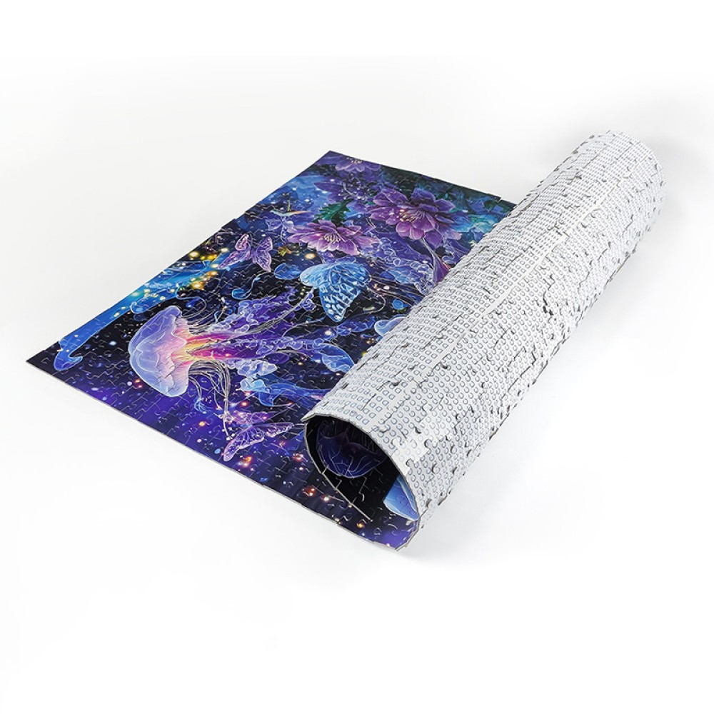 Glow-in-the-Dark Jellyfish Puzzle for Adults Glow-in-the-Dark Jellyfish Puzzle for Adults