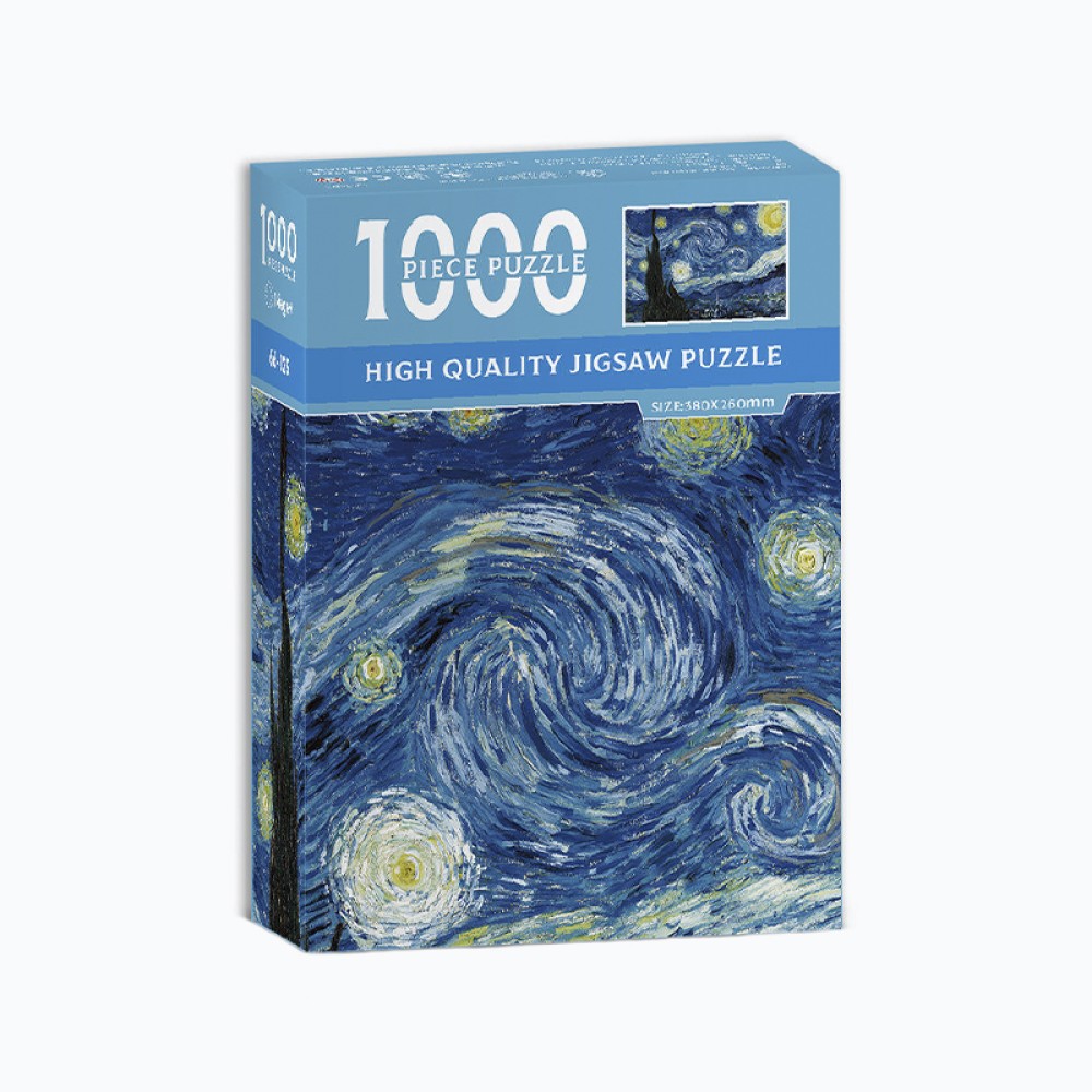 Oil Painting Starry Night Puzzle for Adults