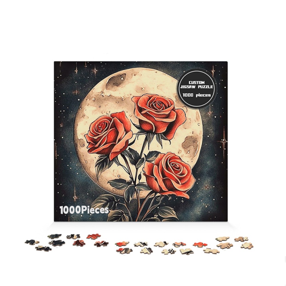 Moonlight and Roses Adult Puzzle Moonlight and Roses Adult Puzzle