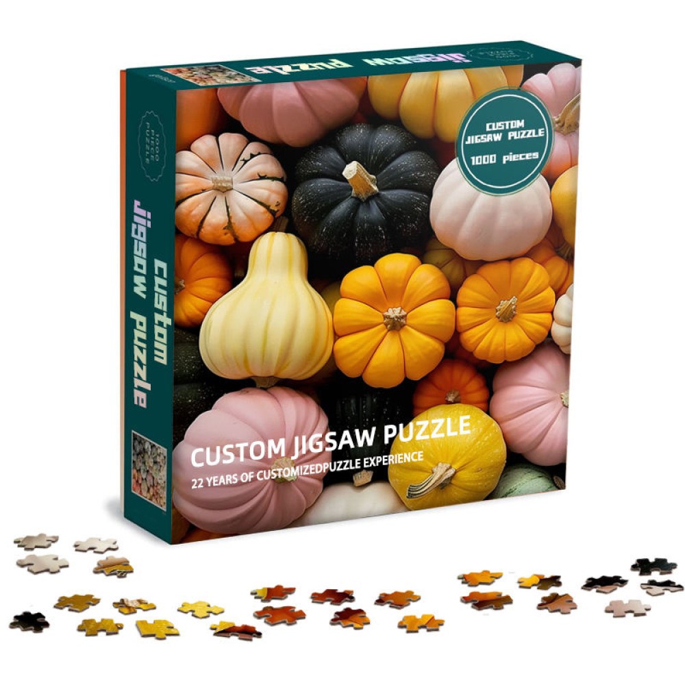 Rainbow Pumpkin Puzzle for Adults Rainbow Pumpkin Puzzle for Adults