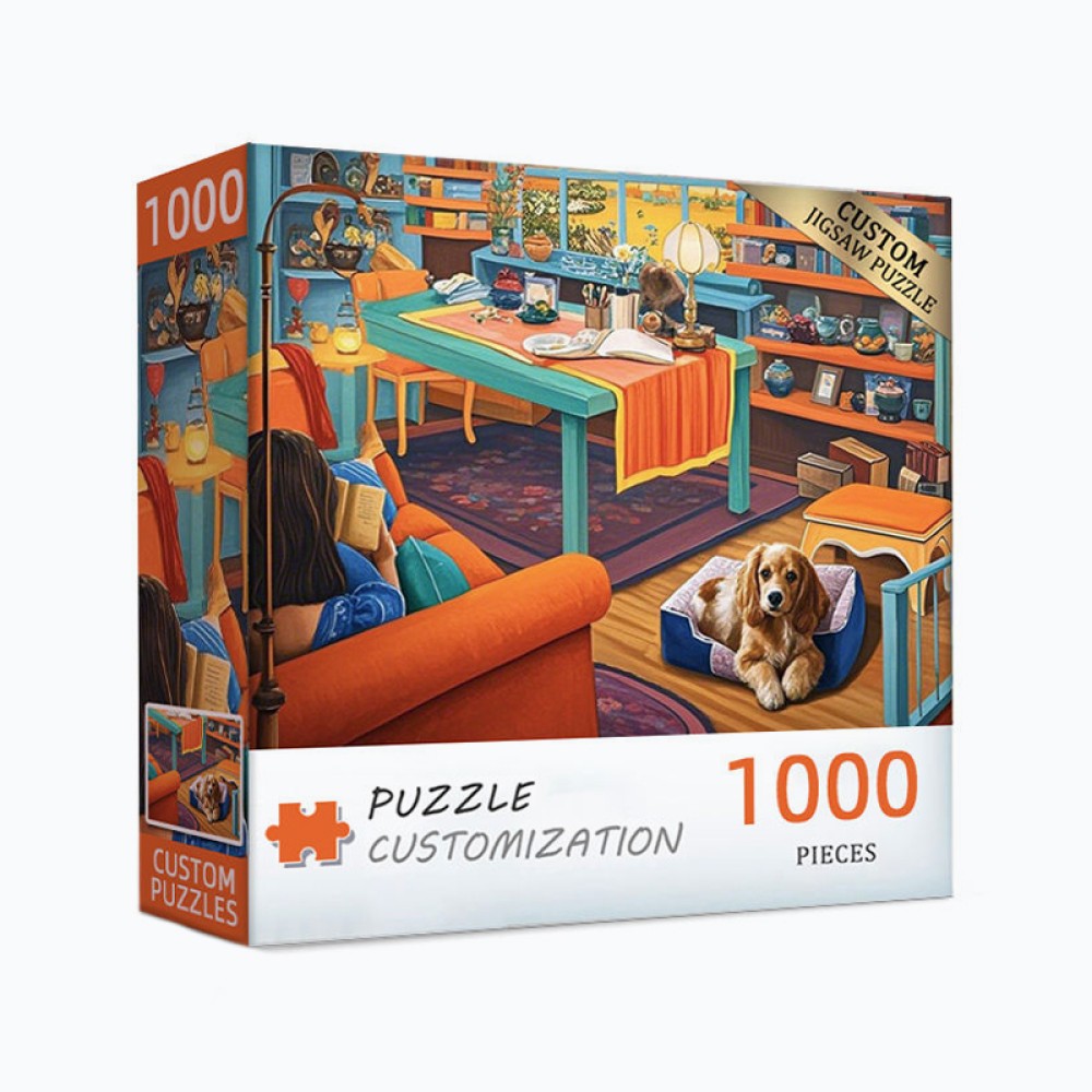 High-Definition Colored Pet Puzzle
