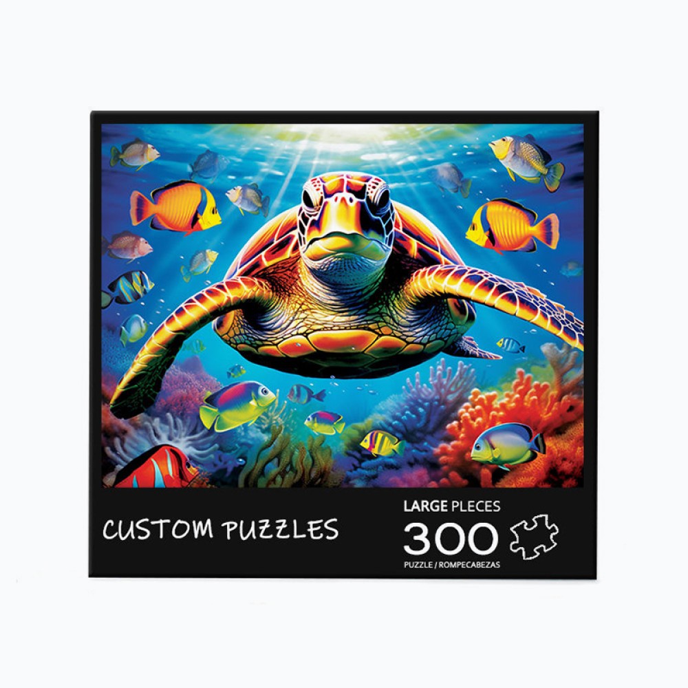 High-Definition Turtle Puzzle for Adults