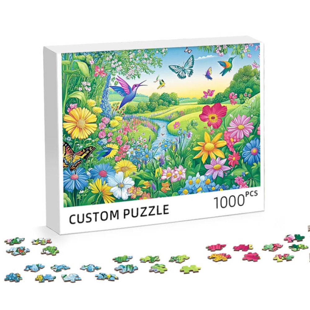 Birds and Flowers Adult Jigsaw Puzzle Birds and Flowers Adult Jigsaw Puzzle