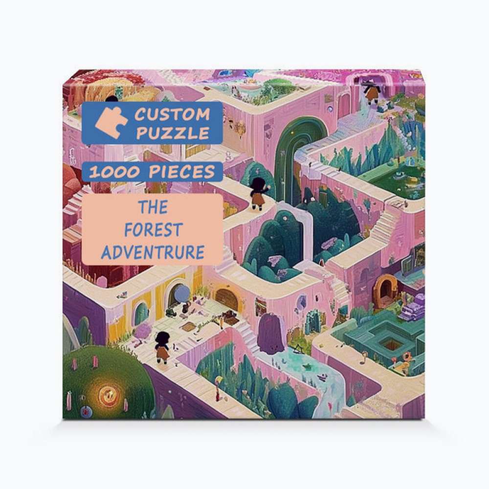 Pink Maze Adult Puzzle
