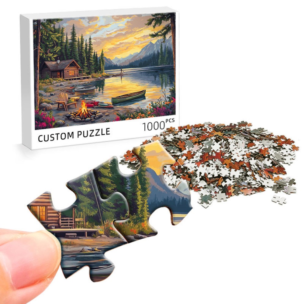 Riverside Scenery Puzzle for Adults Riverside Scenery Puzzle for Adults
