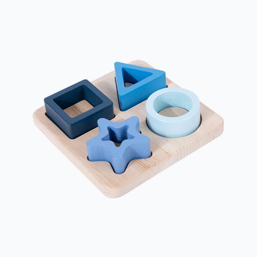 Educational Geometry Building Block Puzzle for Children