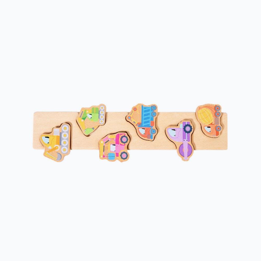 Fruit Matching Building Block Puzzle for Children