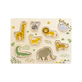 Animal Building Block Puzzle