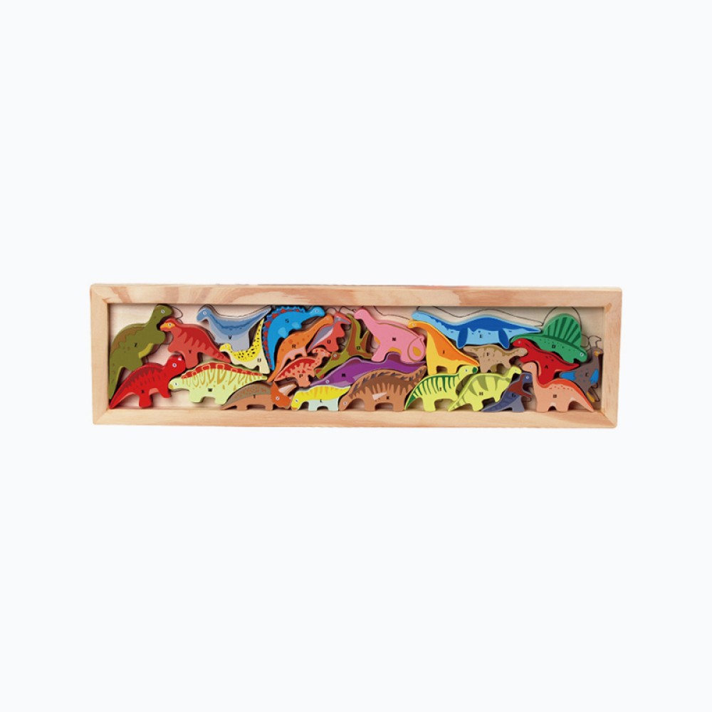 Dinosaur Building Block Puzzle