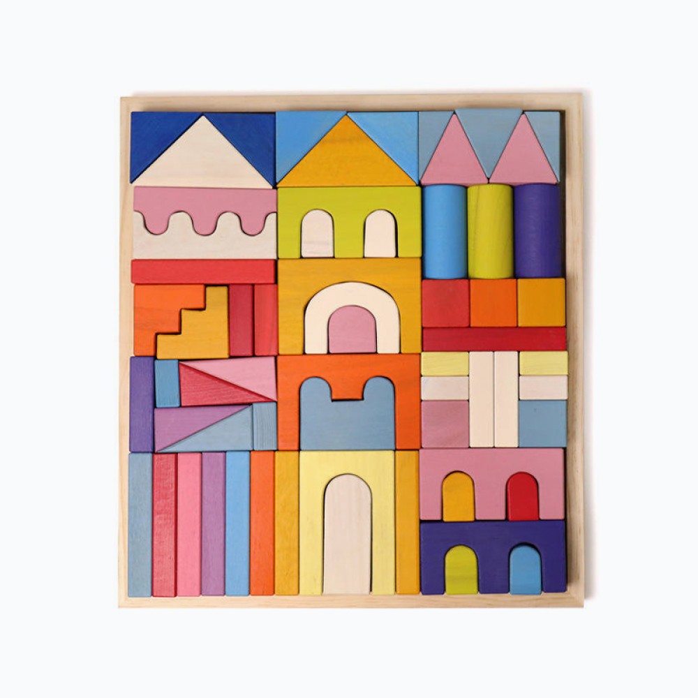 Children's Castle Building Block Puzzle