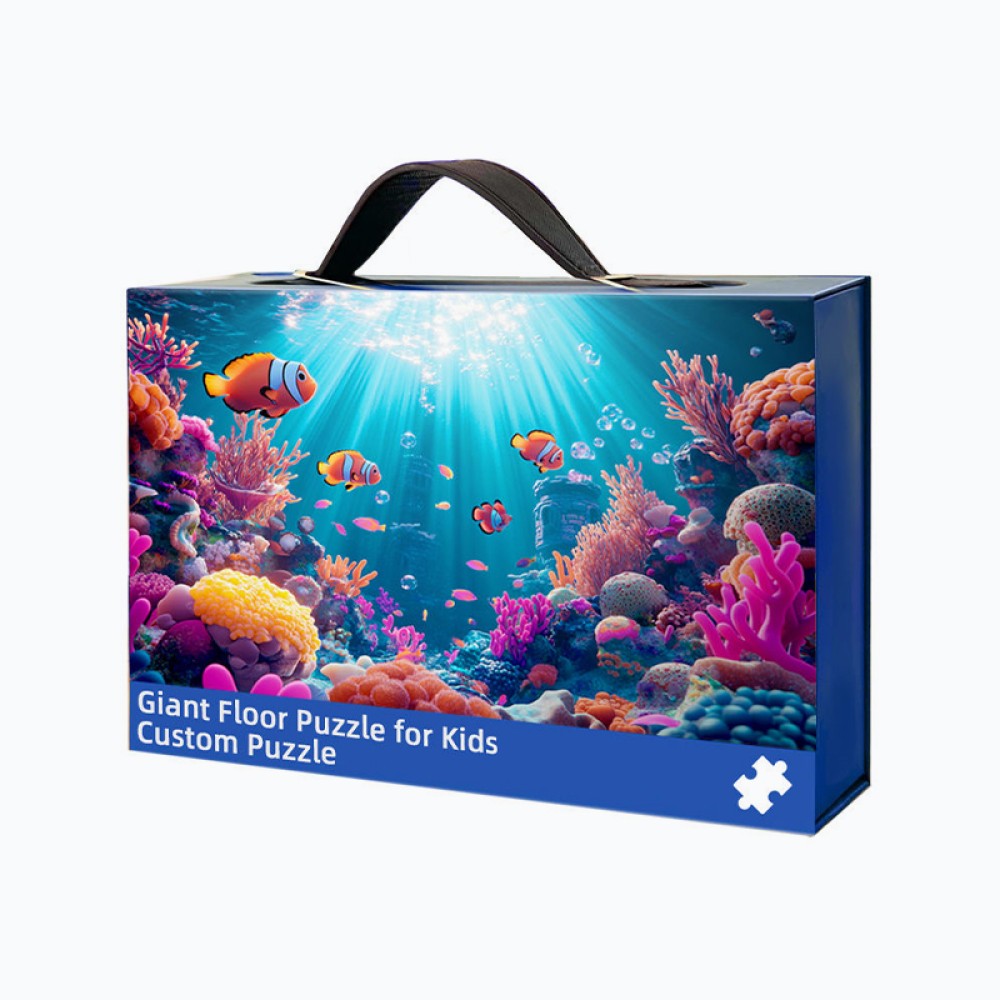 15-Piece Colorful Underwater Puzzle for Children
