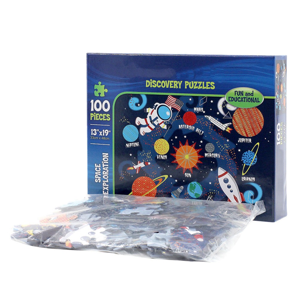 100-Piece Space Puzzle for Children 100-Piece Space Puzzle for Children