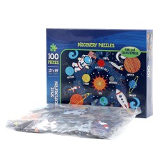 100-Piece Space Puzzle for Children