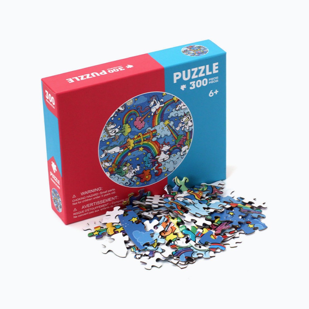 300-Piece Rainbow Puzzle for Children