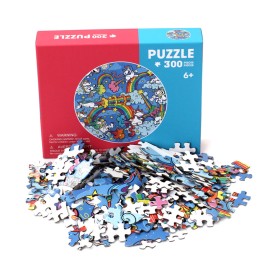 300-Piece Rainbow Puzzle for Children