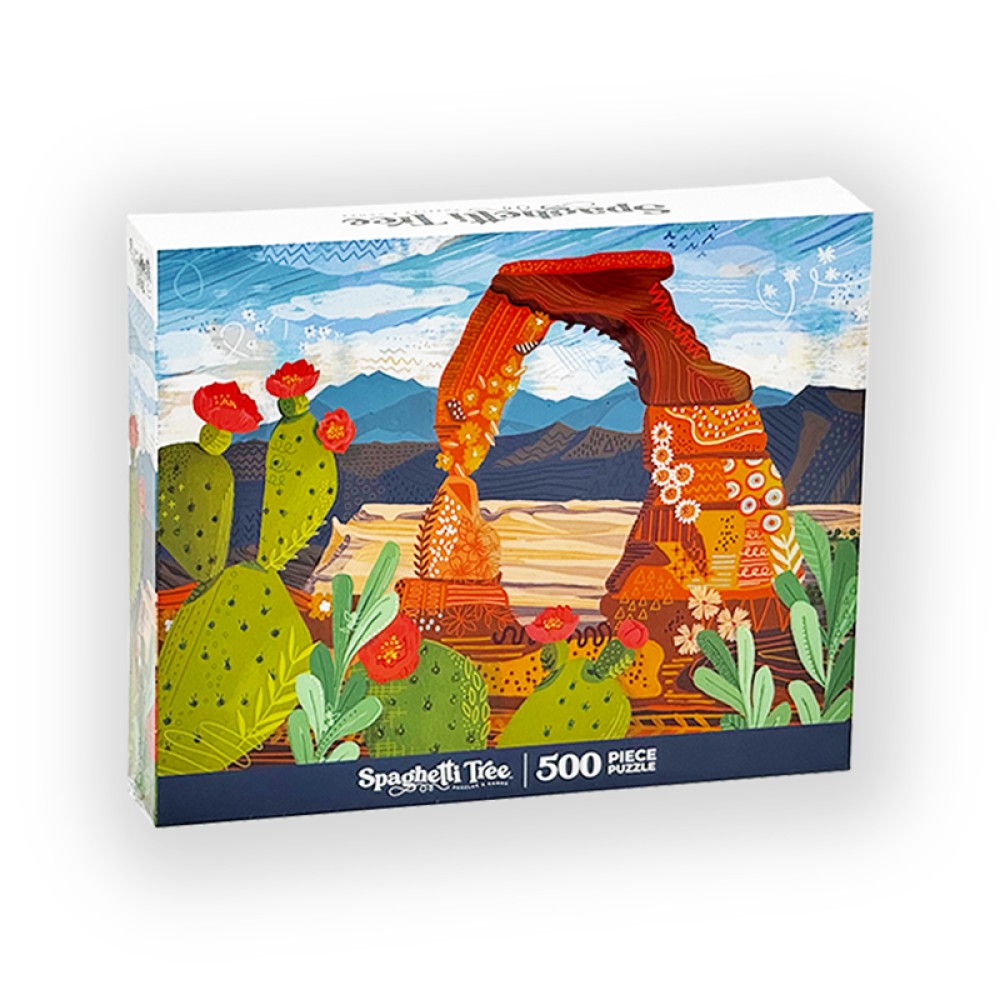 Cartoon Gobi Desert Puzzle for Children Cartoon Gobi Desert Puzzle for Children