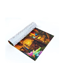 Cartoon Mushroom Wonderland Puzzle for Children