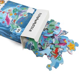 28-Piece Whale Puzzle for Children