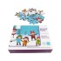 Snowman and Children's Puzzle