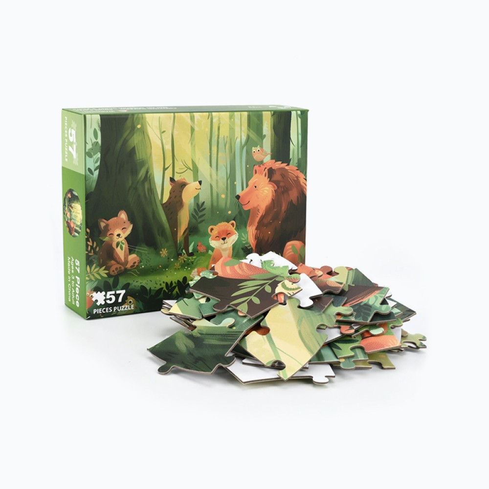 Jungle Animal Puzzle for Children