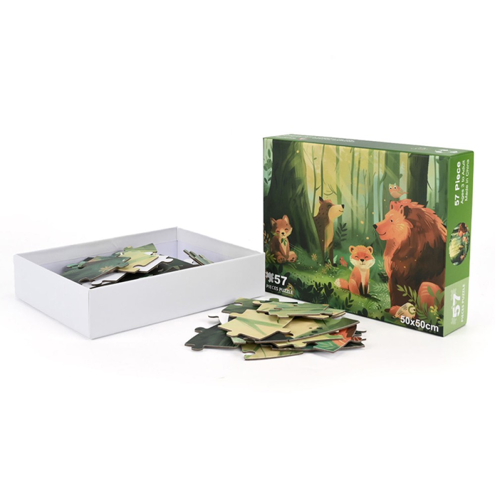 Jungle Animal Puzzle for Children Jungle Animal Puzzle for Children